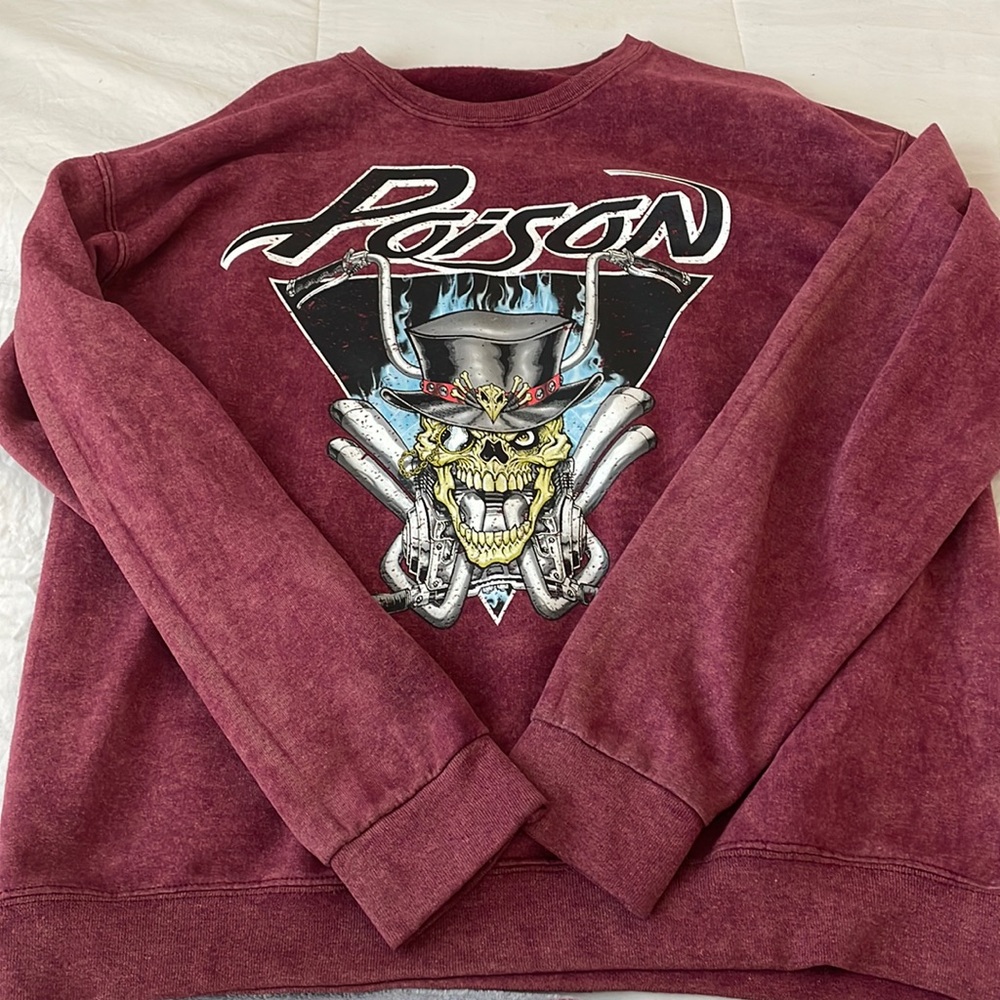 forever 21 poison sweatshirt